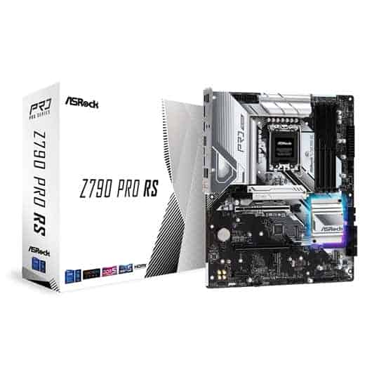 ASRock Intel Z790 Pro RS PCIe 5.0 DDR5 ATX Motherboard